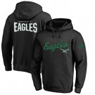 Men's Philadelphia Eagles Black Pullover Hoodie 8019