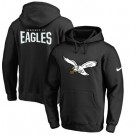 Men's Philadelphia Eagles Black Pullover Hoodie 8020