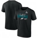 Men's Philadelphia Eagles Black Super Bowl LIX Champions Legacy Iconic Victory T Shirt