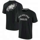 Men's Philadelphia Eagles Black Super Soft Short Sleeve T Shirt