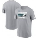 Men's Philadelphia Eagles Gray Printed T Shirt 302240