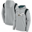 Men's Philadelphia Eagles Gray Pullover Hoodie 8011