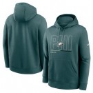 Men's Philadelphia Eagles Green City Code Club Fleece Pullover Hoodie