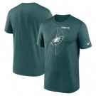 Men's Philadelphia Eagles Green Legend Icon Performance T Shirt