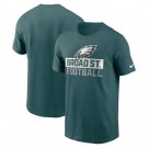 Men's Philadelphia Eagles Green Local Essential T Shirt
