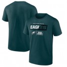 Men's Philadelphia Eagles Green NFL x Bud Light T Shirt