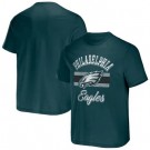 Men's Philadelphia Eagles Green NFL x Darius Rucker Collection Stripe T Shirt