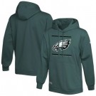 Men's Philadelphia Eagles Green Printed Pullover Hoodie 302537