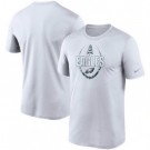 Men's Philadelphia Eagles White Icon Performance T-Shirt
