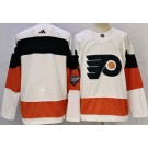 Men's Philadelphia Flyers Blank White 2024 Stadium Series Authentic Jersey