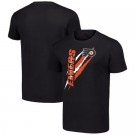 Men's Philadelphia Flyers Starter Black Color Scratch T Shirt