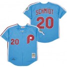 Men's Philadelphia Phillies #20 Mike Schmidt Blue 1983 Throwback Jersey