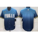 Men's Philadelphia Phillies Blank Blue 2024 City Cool Base Jersey