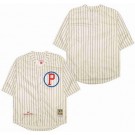 Men's Philadelphia Phillies Blank Cream 1921 Throwback Jersey