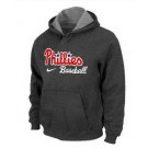 Men's Philadelphia Phillies Dark Gray Printed Pullover Hoodie