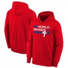 Men's Philadelphia Phillies Red 2022 World Series Authentic Collection Dugout Pullover Hoodie