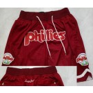 Men's Philadelphia Phillies Red Just Don Shorts