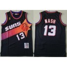 Men's Phoenix Suns #13 Steve Nash Black 1996 Hollywood Classic Swingman Jersey