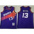 Men's Phoenix Suns #13 Steve Nash Purple 1996 Hollywood Classic Swingman Jersey