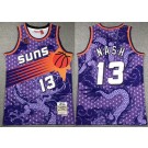Men's Phoenix Suns #13 Steve Nash Purple Dragon Swingman Jersey