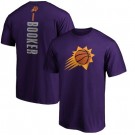 Men's Phoenix Suns #1 Devin Booker Purple Playmaker T Shirt