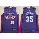 Men's Phoenix Suns #35 Kevin Durant Purple 2024 City Swingman Jersey