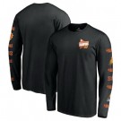 Men's Phoenix Suns Black 2021 Western Conference Champions Play Your Game Long Sleeve T Shirt