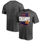 Men's Phoenix Suns Charcoal 2021 Western Conference Champions Trap T Shirt