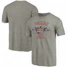 Men's Phoenix Suns Gray Team Heritage Tri Blend T Shirt