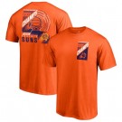 Men's Phoenix Suns Orange 2021 Western Conference Champions Team Roster Balanced Attack T Shirt