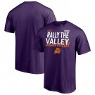 Men's Phoenix Suns Purple 2021 NBA Playoffs Bound Dunk T Shirt