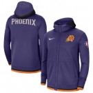Men's Phoenix Suns Purple 75th Anniversary Performance Showtime Full Zip Hoodie Jacket