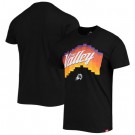 Men's Phoenix Suns Sportiqe Black The Valley Pixel City Edition Tri Blend T Shirt