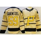 Men's Pittsburgh Penguins #59 Jake Guentzel Cream 2023 Winter Classic Authentic Jersey