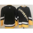 Men's Pittsburgh Penguins Blank Black Alternate Authentic Jersey