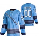 Men's Pittsburgh Penguins Customized 2022 Blue Classics Authentic Jersey