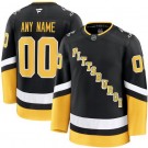 Men's Pittsburgh Penguins Customized Black Alternate Fanatics Authentic Jersey