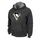 Men's Pittsburgh Penguins Dark Gray Printed Pullover Hoodie