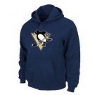 Men's Pittsburgh Penguins Navy Blue Printed Pullover Hoodie