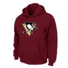 Men's Pittsburgh Penguins Red Printed Pullover Hoodie