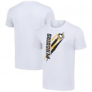 Men's Pittsburgh Penguins Starter White Color Scratch T Shirt