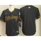 Men's Pittsburgh Pirates Blank Black Alternate Limited Jersey