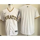 Men's Pittsburgh Pirates Blank White Limited Jersey