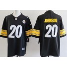 Men's Pittsburgh Steelers #20 Kaleb Johnson Limited Black Vapor Jersey