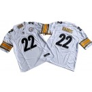 Men's Pittsburgh Steelers #22 Najee Harris Limited White FUSE Vapor Jersey