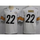 Men's Pittsburgh Steelers #22 Najee Harris Limited White Vapor Jersey