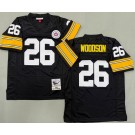 Men's Pittsburgh Steelers #26 Rod Woodson Black Alternate 1994 Throwback Jersey