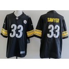 Men's Pittsburgh Steelers #33 Jack Sawyer Limited Black Vapor Jersey