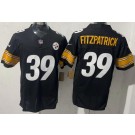 Men's Pittsburgh Steelers #39 Minkah Fitzpatrick Limited Black FUSE Vapor Jersey
