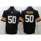 Men's Pittsburgh Steelers #50 Ryan Shazier Limited Black Alternate Vapor Jersey